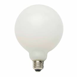 TCP Lighting 4.5W LED G40 Bulb, Dimmable, E26, 450 lm, 120V, 2700K, Frosted