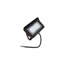 TCP Lighting 50W LED Flood Light w/ Yoke Mount, 6250 lm, 120V-277V, 4000K, Bronze