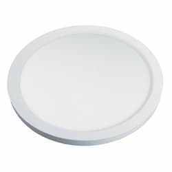 7-in 15W LED Flush Mount, Round, 1045 lm, 120V, Selectable CCT, White