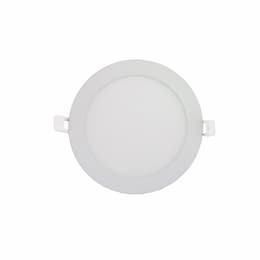 6-in 12W LED Snap-In Downlight, Edge-Lit, 1100 lm, 120V, Selectable CCT