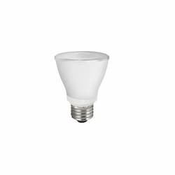 7W LED PAR20 Bulb, SMD, Dimmable, 120V, 525 lm, 3000K