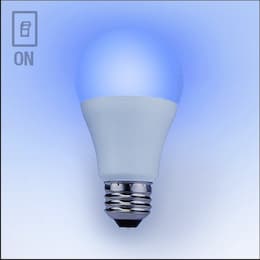 10W ColorFlip LED A19 Bulb, E26, 800 lm, 2700K/Blue