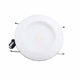 4-in 9.5W LED Recessed Downlight, E26, 750 lm, 120V, 4100K, White