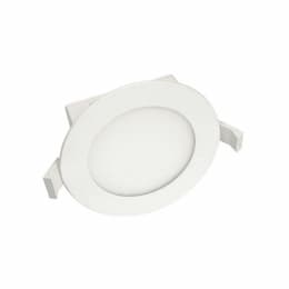 TCP Lighting 4-in 8.5W LED Downlight, Edge-Lit, Dimmable, 550 lm, 120V, 4000K, White