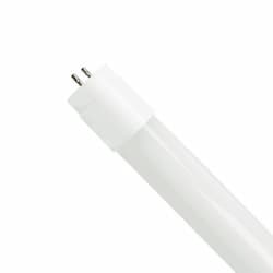 9W 2-ft LED T8 Tube, 1125 lm, Direct Line Voltage, Dual-End, 3500K