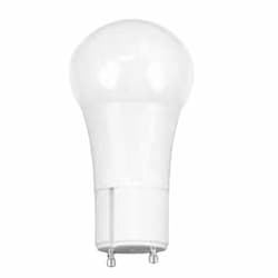 9.5W LED A19 Bulb, Dimmable, GU24 Base, 800 lm, 2700K