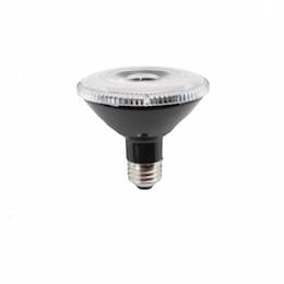 10W PAR30 Bulb, 2700K, Spot, Black, Dimmable