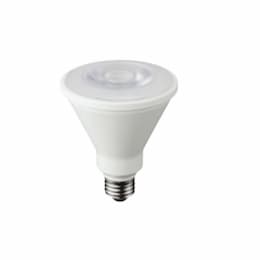 12W LED PAR30 Bulb, Dimmable, 90 CRI, 2700K, White