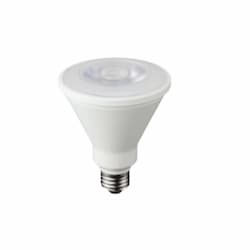 12W LED PAR30 Bulb, Dimmable, 90 CRI, 3000K, White