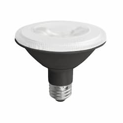 10W LED PAR30 Bulb, Short Neck, Dimmable, 750 lm, 2700K, Black