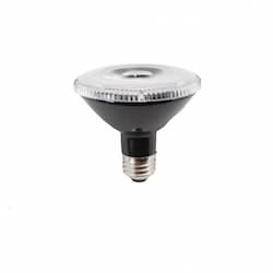 12 PAR30 Bulb, 4100K, Short Neck, Narrow Flood, Black, Dimmable