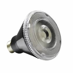 14W LED PAR30 Bulb, Spot Light, Dimmable, 1050 lm, 5000K, Black