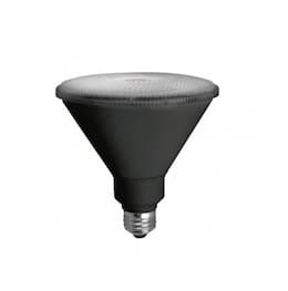 14W LED PAR38 Bulb, 2700K, 1050 Lumens, Black