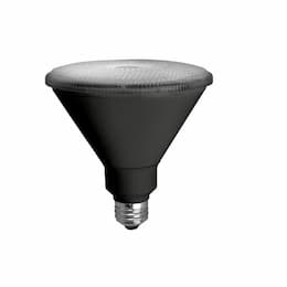 TCP Lighting 18.5W High Output LED PAR38 Bulb, Flood, Dimmable, 1500 lm, 3000K, Black