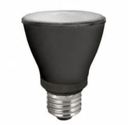 8 PAR 20 Bulb, 4100K, Narrow Flood, Black, Dimmable