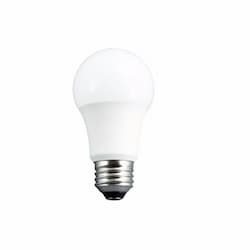 9W LED A19 Bulb, Dimmable, 650 lm, 2700K, White