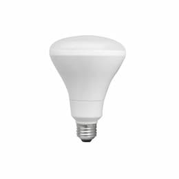 9.5W LED BR30 Bulb, Dimmable, 650 lm, 3000K, White