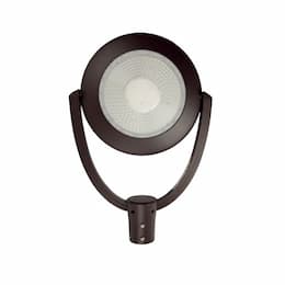 150W LED Post Top Light w/ 7-Pin Receptacle, 18292 lm, 120V-277V, 4000K, Bronze