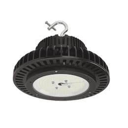 100W Round High Bay LED Light, Dimmable, 14000 lm, 347V-480V, 4000K