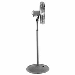 30" Unassembled Pedestal Fan Circulator