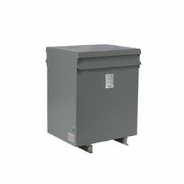 275kVA Tribune Drive Isolation Transformer, Aluminum, 208V-480V