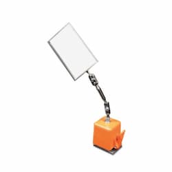 Rectangular Magnifying Inspection Mirror w/ Magnetic Base