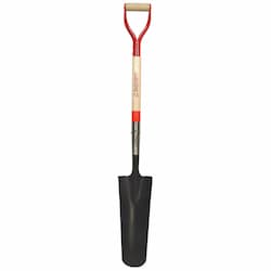 16" Closed Back Sharpshooter Drain Spade