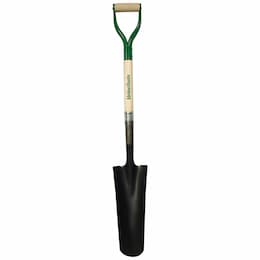 16-in Blade Drain Spade with Poly D-grip