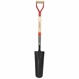 14" Sharpshooter Drain Spade with Big Grip D-Grip