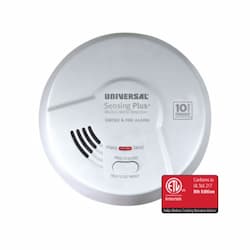 USI Sensing Plus Multi Criteria Smoke & Fire Alarm, 10 Year Sealed Battery