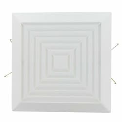 Square Grille Assembly Replacement Part for Bath Fans