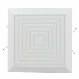 USI Square Grille Assembly Replacement Part for Bath Fans