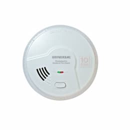 Photoelectric Smoke & Fire Alarm, Sealed Battery