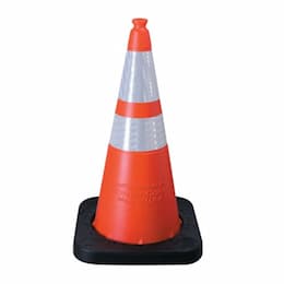 28-in Enviro Cone w/ Reflective Collar, Orange