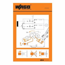 Operating Instruction Stickers for 282-870 Terminal Block