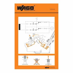 Operating Instruction Stickers for 282-860 Terminal Block