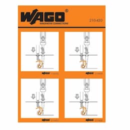 Operating Instruction Stickers, Cage Clamp Compact, 870 Series