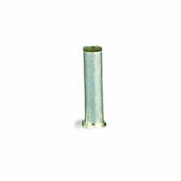 Uninsulated Ferrule Sleeve, 0.31-in, 0.5 mm/20 AWG