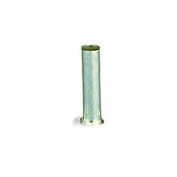 Uninsulated Ferrule Sleeve, 0.31-in, 1 mm/18 AWG