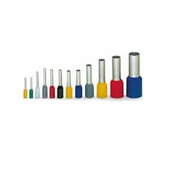 Ferrule, Light Blue, 100 Pack