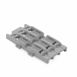 Wago Mounting Carrier, Snap-in Mounting 3-Way, Gray