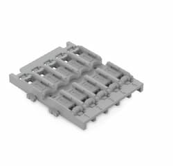 Wago Mounting Carrier, Snap-in Mounting 5-Way, Gray