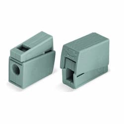 Wago 2.5 mm Lighting Connector, Standard, Gray