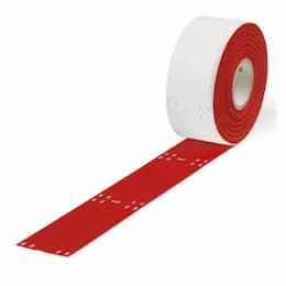 Cable Tie Marker for Smart Printer, 100 x 15 mm, Red