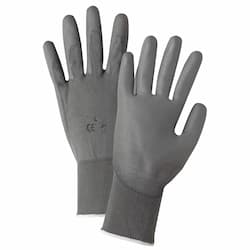 West Chester Extra Large Gray Polyurethane Coated Gloves