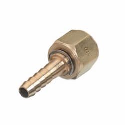 Western Female Swivel/Barb Brass Hose Adaptor