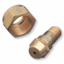 CGA-520 Acetylene Brass Regulator Inlet Nipple