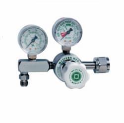 Western M1 Series Preset Pressure Gauge Regulators, CGA540 Nut/Nipple, 4000 PSI