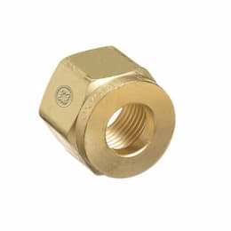 CGA-540 Oxygen Brass Regulator Inlet Nut