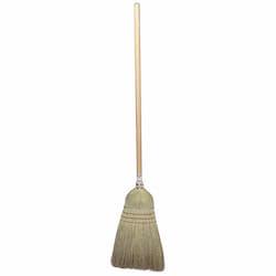 57" Upright Corn, Rattan Bristle Warehouse Broom